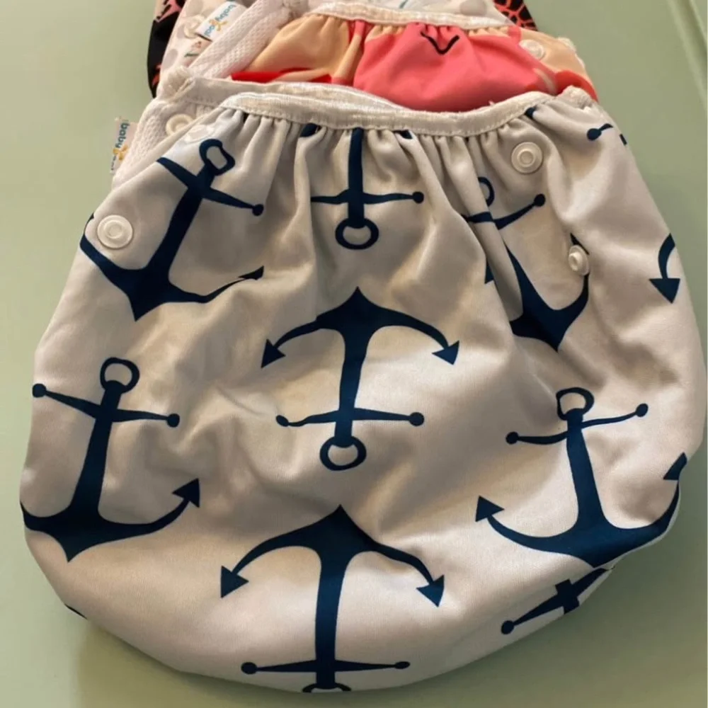 Nautical and Sea Life Themed Kids Cloth Swim Diaper Covers